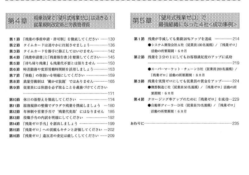 本の内容（目次）